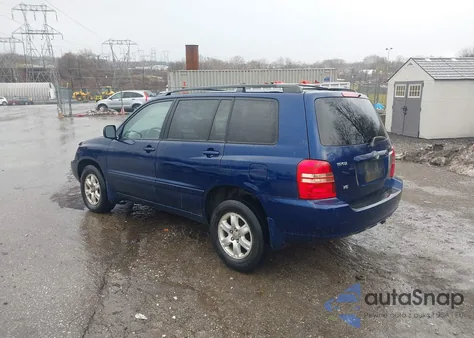 2003 Toyota Highlander V6 from USA, damaged, VIN JTEGF21A230094219